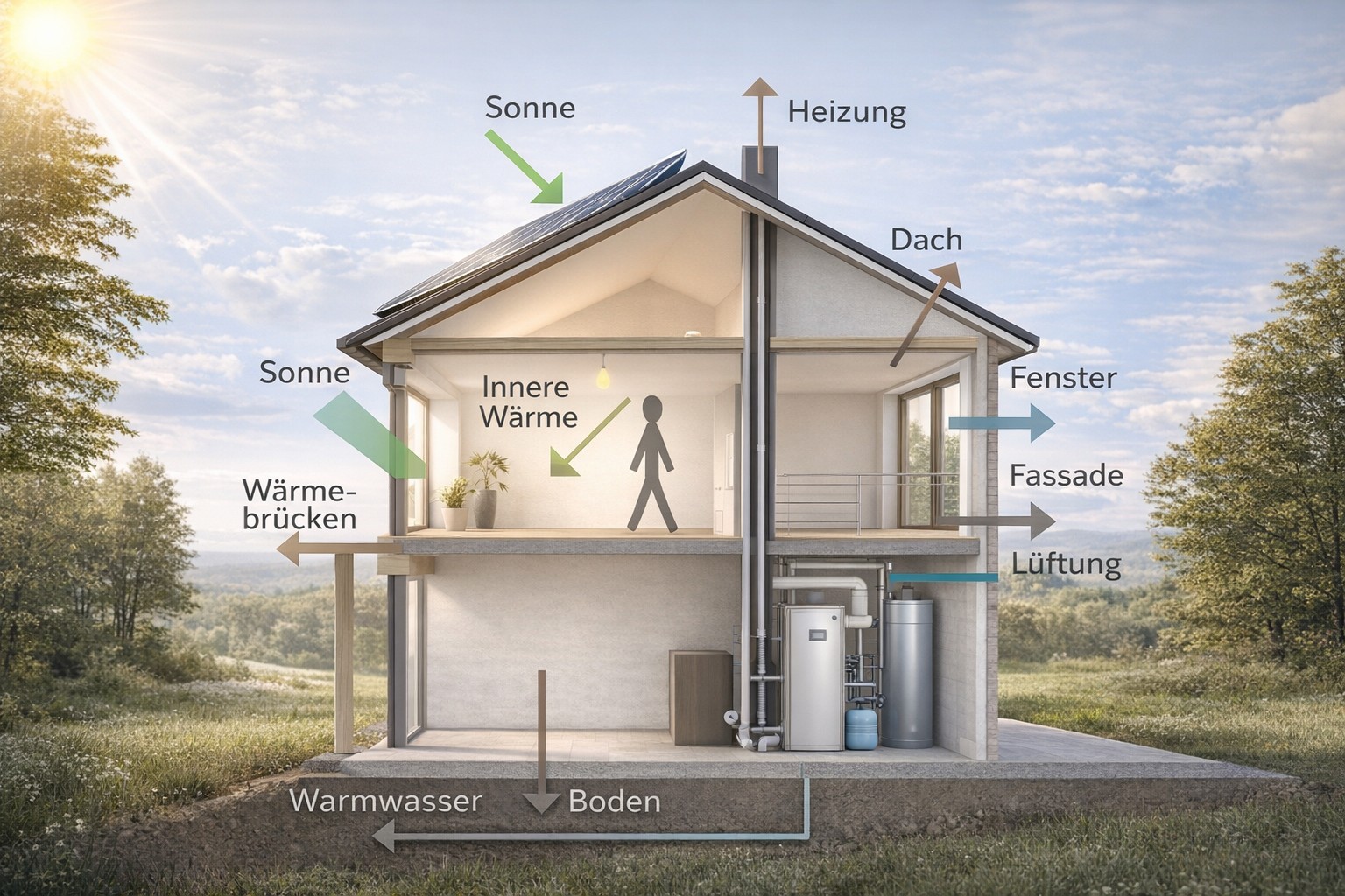 GEG- und BEG-Nachweise für energieeffiziente Gebäude